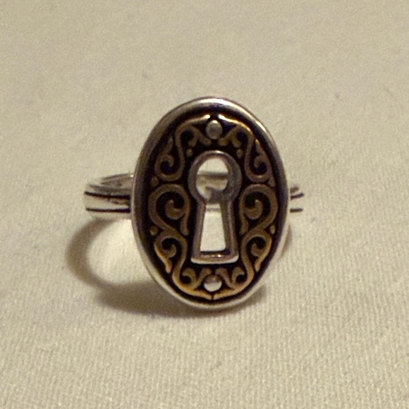 James Avery Jewelry - James Avery Retired Journey ring in sterling silver and bronze